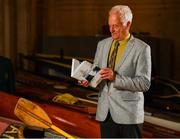 31 August 2019; Author Iain Maclean with his book The Liffey Descent, 60 years of Ireland's toughest canoe challenge, during its launch at City Hall in Dublin. Photo by Seb Daly/Sportsfile