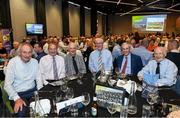 31 August 2019; Kerry players from 1969 at the dinner during a GPA Football Legends Lunch at Croke Park in Dublin. Photo by Matt Browne/Sportsfile