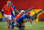 31 August 2019; Elaine Anthony of Leinster during the Women’s Interprovincial Championship match between Munster and Leinster at Irish Independent Park in Cork. Photo by Ramsey Cardy/Sportsfile