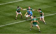 1 September 2019; Dean Rock of Dublin in action against Kerry players, left to right, Paul Murphy, Jason Foley, Seán O'Shea, and Brian Ó Beaglaoich during the GAA Football All-Ireland Senior Championship Final match between Dublin and Kerry at Croke Park in Dublin. Photo by Daire Brennan/Sportsfile