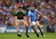 1 September 2019; Tommy Walsh of Kerry in action against Jack McCaffrey of Dublin during the GAA Football All-Ireland Senior Championship Final match between Dublin and Kerry at Croke Park in Dublin. Photo by Seb Daly/Sportsfile
