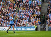 1 September 2019; Jonny Cooper of Dublin after being shown a red card by referee David Gough during the GAA Football All-Ireland Senior Championship Final match between Dublin and Kerry at Croke Park in Dublin. Photo by Eóin Noonan/Sportsfile