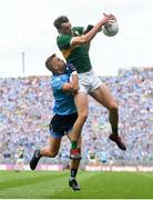 1 September 2019; David Clifford of Kerry in action against Jonny Cooper of Dublin during the GAA Football All-Ireland Senior Championship Final match between Dublin and Kerry at Croke Park in Dublin. Photo by David Fitzgerald/Sportsfile