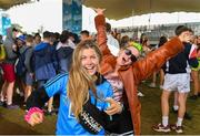 1 September 2019; Aoife Doran, left, and Aisling Williams, from Blackrock, Co. Dublin, in attendance at the Electric Ireland Throwback Stage during day three of Electric Picnic 2019 at Stradbally in Laois. Smash Hits deliver a smashing performance at Electric Ireland’s Throwback Stage. It’s 90s time at Electric Ireland’s Throwback Stage as Smash Hits bring a smooth mix of nostalgic numbers to Stradbally. Closing out a weekend of throwback fun at Electric Ireland’s Throwback Stage – Smash Hits pave the way for the final headline act, N-Trance. This year, Electric Ireland’s Throwback Stage hosts a line-up of legends including headliners Bonnie Tyler, N-Trance, Mr. Motivator and Lords of Strut. One of the most popular stages at the festival, Electric Ireland’s Throwback Stage has previously played host to pop legends B*witched, Johnny Logan, Heather Small, 5ive, S Club Party, Ace of Base, 2 Unlimited, The Vengaboys and Bananarama – to name a few. Share in the nostalgia of the Electric Ireland Throwback Stage, visit: www.twitter.com/ElectricIreland, www.facebook.com/ElectricIreland, www.instagram.com/ElectricIreland.  #ThrowbackThrowdown. Photo by Sam Barnes/Sportsfile