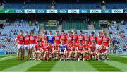 1 September 2019; The Cork squad before the Electric Ireland GAA Football All-Ireland Minor Championship Final match between Cork and Galway at Croke Park in Dublin. Photo by Piaras Ó Mídheach/Sportsfile