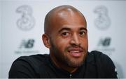 2 September 2019; Darren Randolph during a Republic of Ireland press conference at the FAI National Training Centre in Abbotstown, Dublin. Photo by Stephen McCarthy/Sportsfile