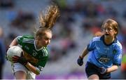 1 September 2019; Match action during the INTO Cumann na mBunscol GAA Respect Exhibition Go Games at the GAA Football All-Ireland Senior Championship Final match between Dublin and Kerry at Croke Park in Dublin. Photo by Harry Murphy/Sportsfile