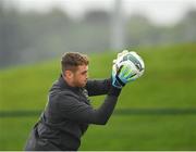 2 September 2019; Mark Travers during a Republic of Ireland training session at the FAI National Training Centre in Abbotstown, Dublin. Photo by Seb Daly/Sportsfile