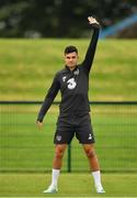2 September 2019; John Egan during a Republic of Ireland training session at the FAI National Training Centre in Abbotstown, Dublin. Photo by Seb Daly/Sportsfile