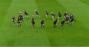 2 September 2019; Players warm-up during a Republic of Ireland WNT training session at Tallaght Stadium in Tallaght, Dublin. Photo by Piaras Ó Mídheach/Sportsfile