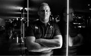 7 June 2018; (EDITOR'S NOTE: Image has been converted to black & white) John Ryan poses for a portrait after an Ireland rugby press conference at the Hilton Hotel in Brisbane, Queensland, Australia. Photo by Brendan Moran/Sportsfile