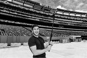 7 June 2017; (EDITOR'S NOTE: Image has been converted to black & white) Ireland's Luke McGrath on a tour of the MetLife Stadium in New Jersey during the team's down day ahead of their match against USA. Photo by Ramsey Cardy/Sportsfile