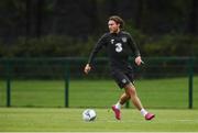 2 September 2019; Jeff Hendrick during a Republic of Ireland training session at the FAI National Training Centre in Abbotstown, Dublin. Photo by Stephen McCarthy/Sportsfile