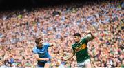 1 September 2019; Paul Geaney of Kerry in action against Michael Fitzsimons of Dublin during the GAA Football All-Ireland Senior Championship Final match between Dublin and Kerry at Croke Park in Dublin. Photo by David Fitzgerald/Sportsfile