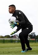3 September 2019; Gavin Bazunu during a Republic of Ireland U21's training session at the FAI National Training Centre in Abbotstown, Dublin. Photo by Stephen McCarthy/Sportsfile