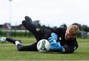 3 September 2019; Caoimhin Kelleher during a Republic of Ireland U21's training session at the FAI National Training Centre in Abbotstown, Dublin. Photo by Stephen McCarthy/Sportsfile