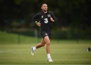 3 September 2019; Conor Hourihane warms down following a Republic of Ireland training session at the FAI National Training Centre in Abbotstown, Dublin. Photo by Stephen McCarthy/Sportsfile