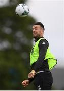 3 September 2019; Shane Duffy during a Republic of Ireland training session at the FAI National Training Centre in Abbotstown, Dublin. Photo by Stephen McCarthy/Sportsfile