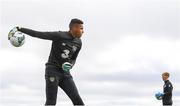 3 September 2019; Gavin Bazunu, left, and Caoimhin Kelleher during a Republic of Ireland U21's training session at the FAI National Training Centre in Abbotstown, Dublin. Photo by Stephen McCarthy/Sportsfile