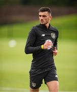 3 September 2019; Troy Parrott during a Republic of Ireland U21's training session at the FAI National Training Centre in Abbotstown, Dublin. Photo by Stephen McCarthy/Sportsfile