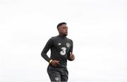 3 September 2019; Jonathan Afolabi during a Republic of Ireland U21's training session at the FAI National Training Centre in Abbotstown, Dublin. Photo by Stephen McCarthy/Sportsfile