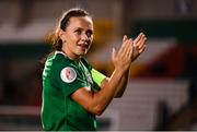 3 September 2019; Katie McCabe of Republic of Ireland following the UEFA Women's 2021 European Championships Qualifier - Group I match between Republic of Ireland and Montenegro at Tallaght Stadium in Dublin. Photo by Stephen McCarthy/Sportsfile
