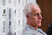 4 September 2019; Republic of Ireland manager Mick McCarthy during a press conference at the FAI National Training Centre in Abbotstown, Dublin. Photo by Stephen McCarthy/Sportsfile