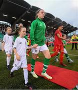 3 September 2019; Claire O'Riordan of Republic of Ireland during the UEFA Women's 2021 European Championships Qualifier Group I match between Republic of Ireland and Montenegro at Tallaght Stadium in Dublin. Photo by Stephen McCarthy/Sportsfile