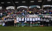 3 September 2019; Republic of Ireland staff and players during the UEFA Women's 2021 European Championships Qualifier Group I match between Republic of Ireland and Montenegro at Tallaght Stadium in Dublin. Photo by Stephen McCarthy/Sportsfile