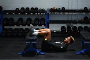 4 September 2019; Callum Robinson during a Republic of Ireland gym session at the FAI National Training Centre in Abbotstown, Dublin. Photo by Stephen McCarthy/Sportsfile