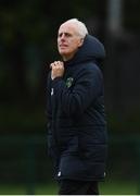 4 September 2019; Republic of Ireland manager Mick McCarthy during a Republic of Ireland training session at the FAI National Training Centre in Abbotstown, Dublin. Photo by Stephen McCarthy/Sportsfile