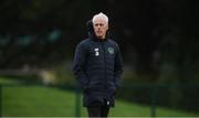 4 September 2019; Republic of Ireland manager Mick McCarthy during a Republic of Ireland training session at the FAI National Training Centre in Abbotstown, Dublin. Photo by Stephen McCarthy/Sportsfile