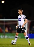 2 September 2019; Dane Massey of Dundalk during the SSE Airtricity League Premier Division match between Sligo Rovers and Dundalk at The Showgrounds in Sligo. Photo by Eóin Noonan/Sportsfile