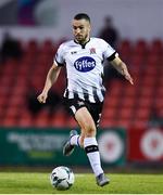 2 September 2019; Michael Duffy of Dundalk during the SSE Airtricity League Premier Division match between Sligo Rovers and Dundalk at The Showgrounds in Sligo. Photo by Eóin Noonan/Sportsfile