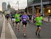 4 September 2019; Action from the Grant Thornton Corporate 5K Team Challenge - Dublin Docklands 2019 at the Docklands in Dublin. Photo by Matt Browne/Sportsfile