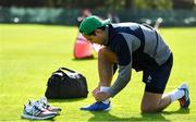 5 September 2019; Joey Carbery during Ireland Rugby squad training at Carton House in Maynooth, Kildare. Photo by Brendan Moran/Sportsfile