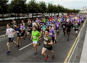 4 September 2019; Action from the Grant Thornton Corporate 5K Team Challenge - Dublin Docklands 2019 at the Docklands in Dublin. Photo by Matt Browne/Sportsfile