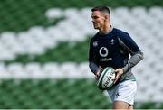 6 September 2019; Jonathan Sexton during the Ireland Rugby Captain's Run at the Aviva Stadium in Dublin. Photo by Piaras Ó Mídheach/Sportsfile