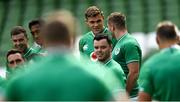 6 September 2019; James Ryan before the squad photograph during the Ireland Rugby Captain's Run at the Aviva Stadium in Dublin. Photo by Piaras Ó Mídheach/Sportsfile