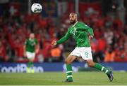 5 September 2019; David McGoldrick of Republic of Ireland during the UEFA EURO2020 Qualifier Group D match between Republic of Ireland and Switzerland at Aviva Stadium, Lansdowne Road in Dublin. Photo by Stephen McCarthy/Sportsfile