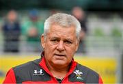 7 September 2019; Wales head coach Warren Gatland prior to the Guinness Summer Series match between Ireland and Wales at Aviva Stadium in Dublin.Photo by Brendan Moran/Sportsfile