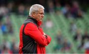 7 September 2019; Wales head coach Warren Gatland prior to the Guinness Summer Series match between Ireland and Wales at Aviva Stadium in Dublin. Photo by David Fitzgerald/Sportsfile
