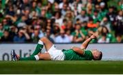 7 September 2019; Jonathan Sexton of Ireland during the Guinness Summer Series match between Ireland and Wales at Aviva Stadium in Dublin. Photo by David Fitzgerald/Sportsfile