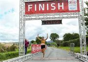 7 September 2019; Sinead O’Connor from Leevale Athletic Club Co Cork celebrates winning the Kia Race Series – Round 8 at Blessington Lakes in Wicklow. Photo by Matt Browne/Sportsfile