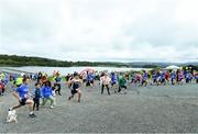 7 September 2019; Athletics warm up before the Kia Race Series – Round 8 at Blessington Lakes in Wicklow. Photo by Matt Browne/Sportsfile