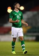 6 September 2019; Troy Parrott of Republic of Ireland during the UEFA European U21 Championship Qualifier Group 1 match between Republic of Ireland and Armenia at Tallaght Stadium in Tallaght, Dublin. Photo by Stephen McCarthy/Sportsfile