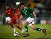 6 September 2019; Aaron Connolly of Republic of Ireland during the UEFA European U21 Championship Qualifier Group 1 match between Republic of Ireland and Armenia at Tallaght Stadium in Tallaght, Dublin. Photo by Stephen McCarthy/Sportsfile
