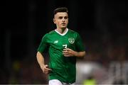 6 September 2019; Darragh Leahy of Republic of Ireland during the UEFA European U21 Championship Qualifier Group 1 match between Republic of Ireland and Armenia at Tallaght Stadium in Tallaght, Dublin. Photo by Stephen McCarthy/Sportsfile