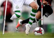 7 September 2019; A general view of the action between Shamrock Rovers and Bohemians during the Megazyme Amputee Football League Cup Finals at Carlisle Grounds in Bray, Co Wicklow. Photo by Stephen McCarthy/Sportsfile