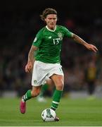 5 September 2019; Jeff Hendrick of Republic of Ireland during the UEFA EURO2020 Qualifier Group D match between Republic of Ireland and Switzerland at Aviva Stadium, Lansdowne Road in Dublin. Photo by Seb Daly/Sportsfile